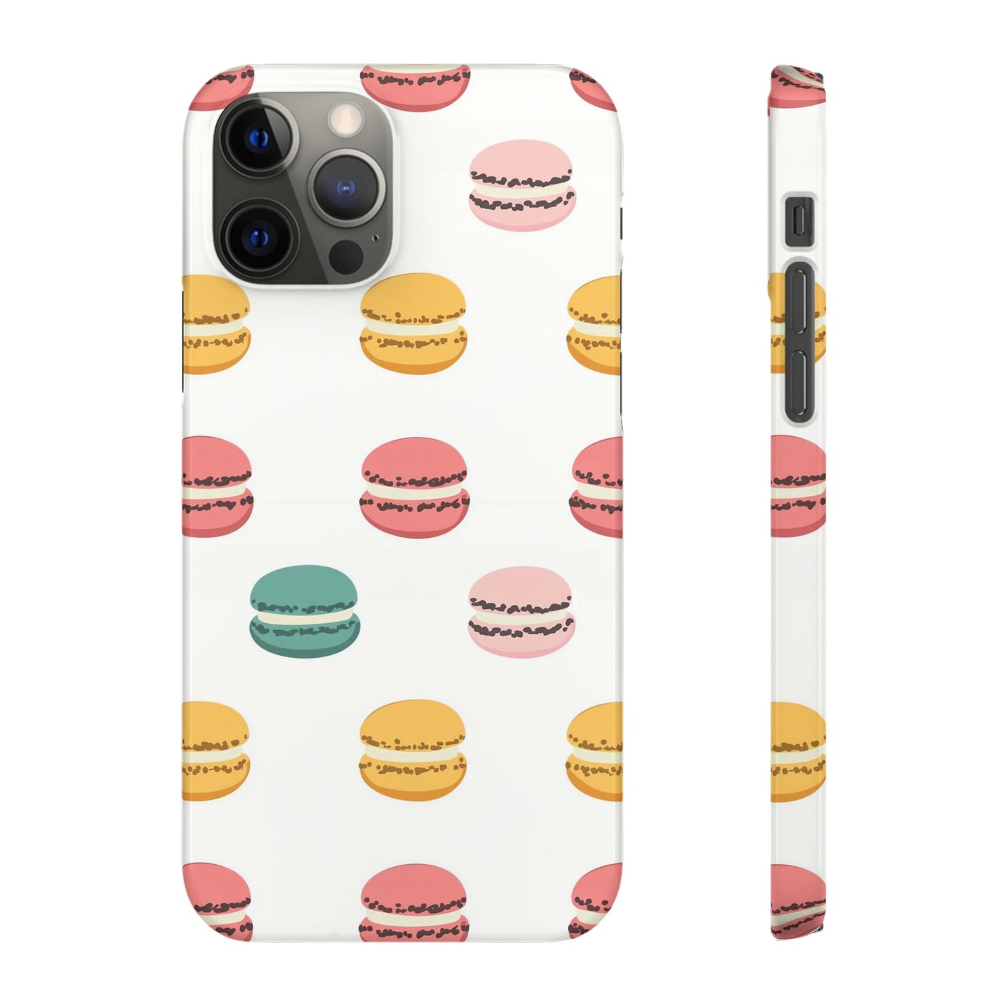 Sweet Macaron Phone Snap Case
