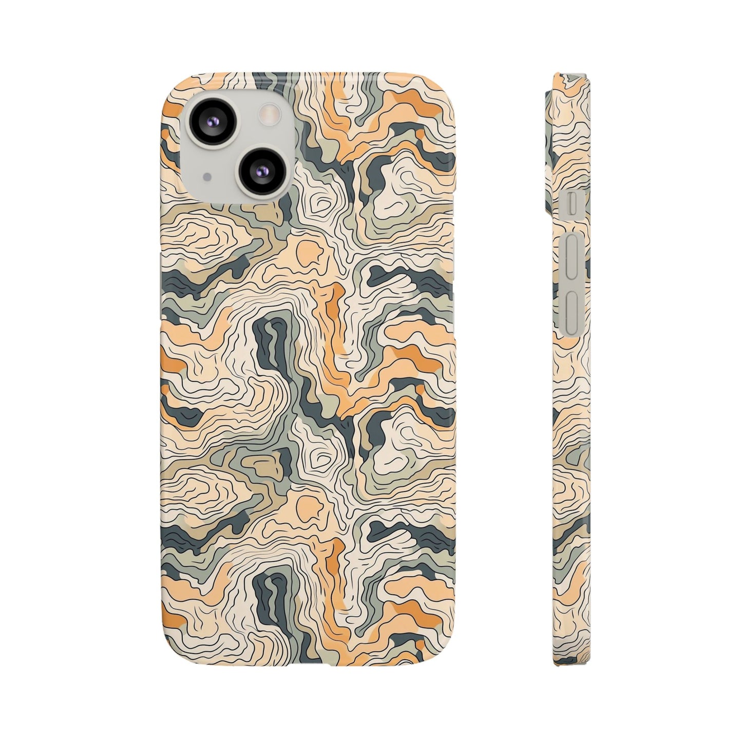 Earthy Abstract Snap Case