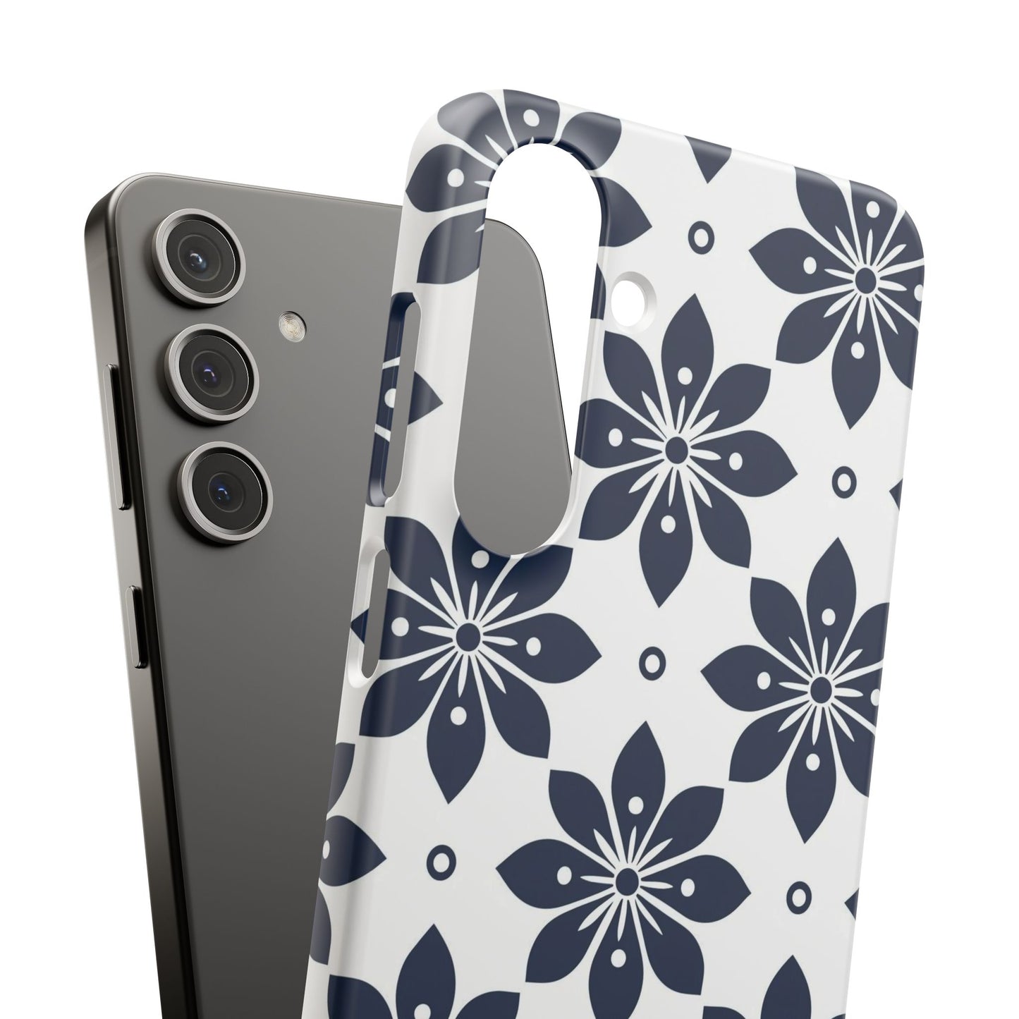 Azure Lattice Snap Case