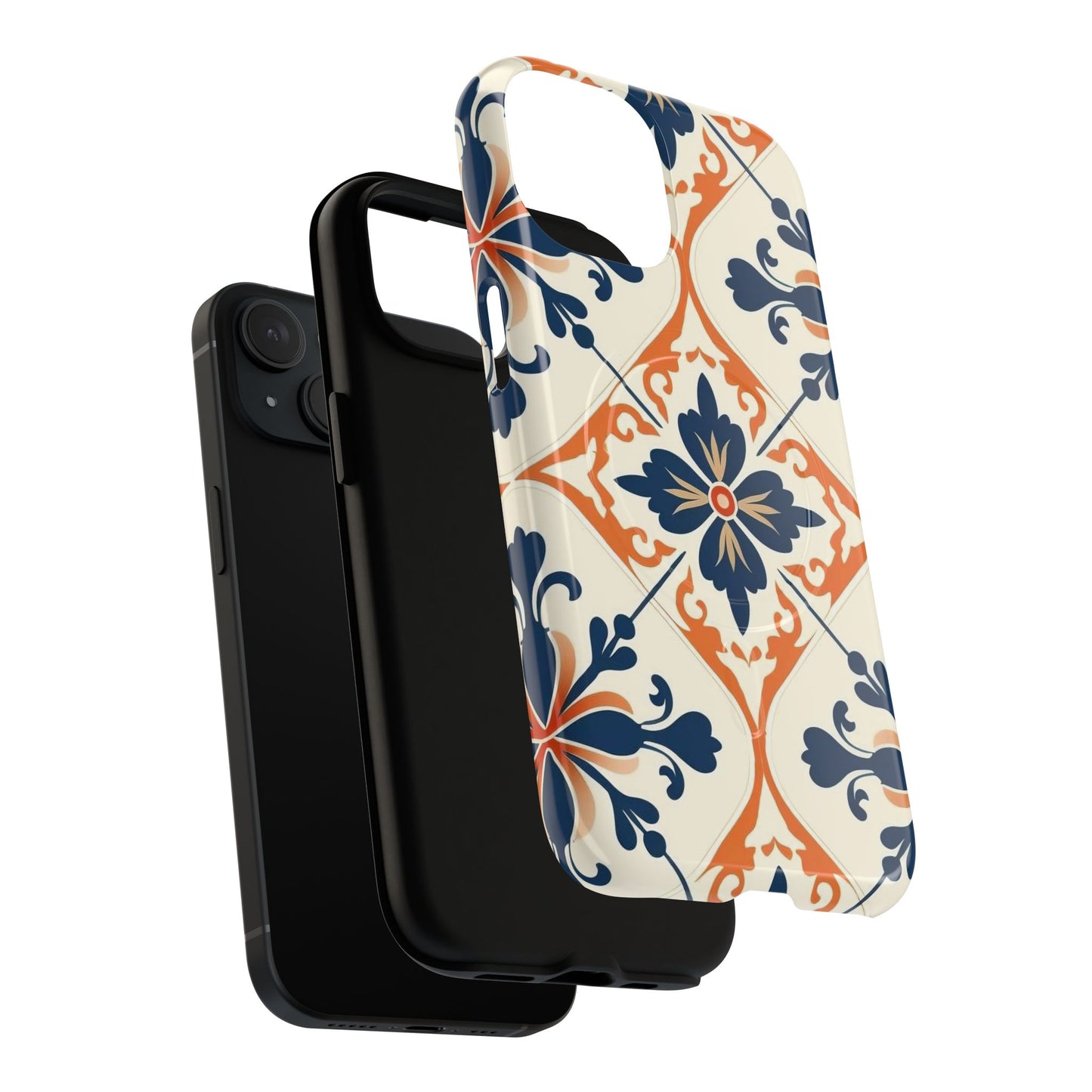 Tile Design Phone Tough Magnetic Case