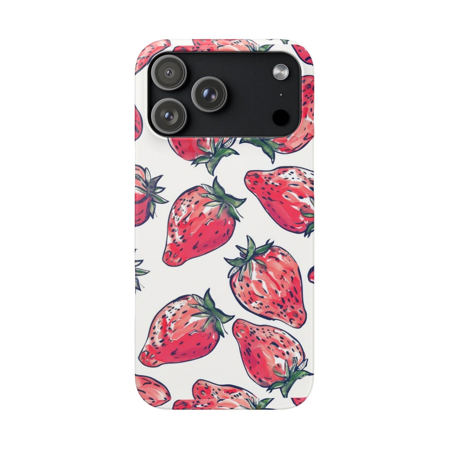 Creamy Berry Phone Snap Case