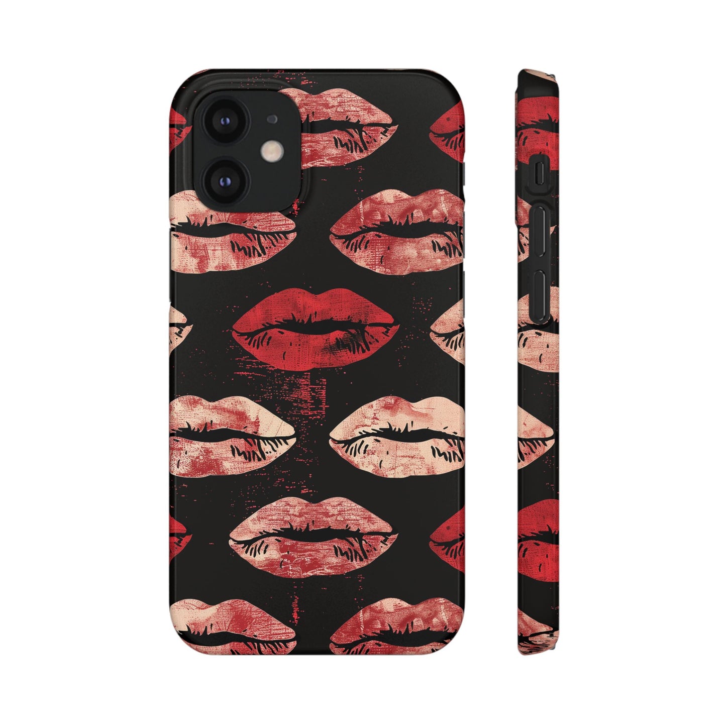 Midnight Pout Snap Phone Case