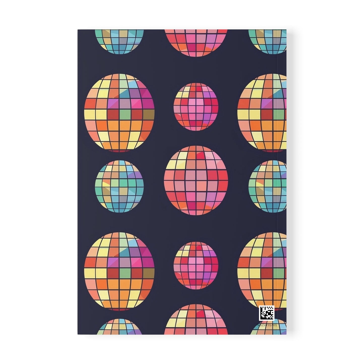 Disco Ball Softcover Notebook A5