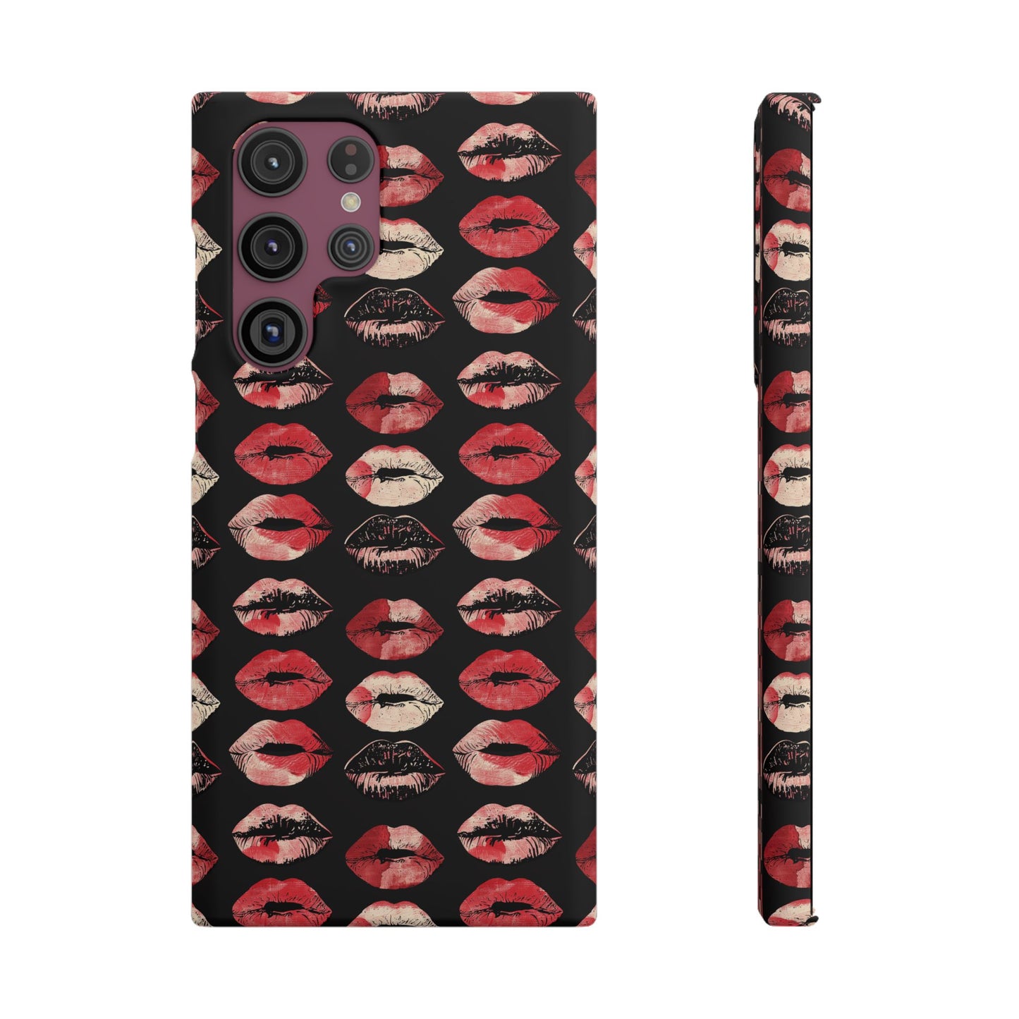 Midnight Pout Snap Phone Case