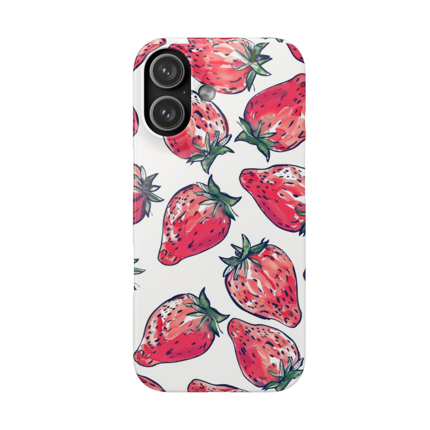Creamy Berry Phone Snap Case