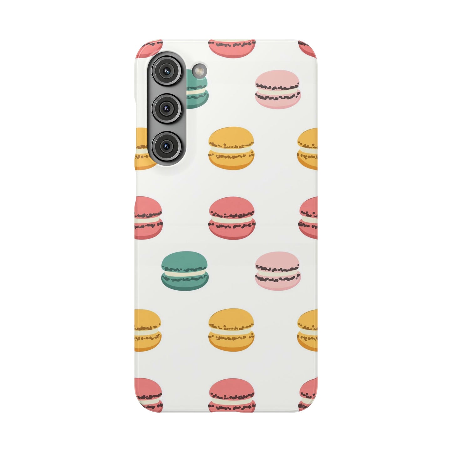 Sweet Macaron Phone Snap Case