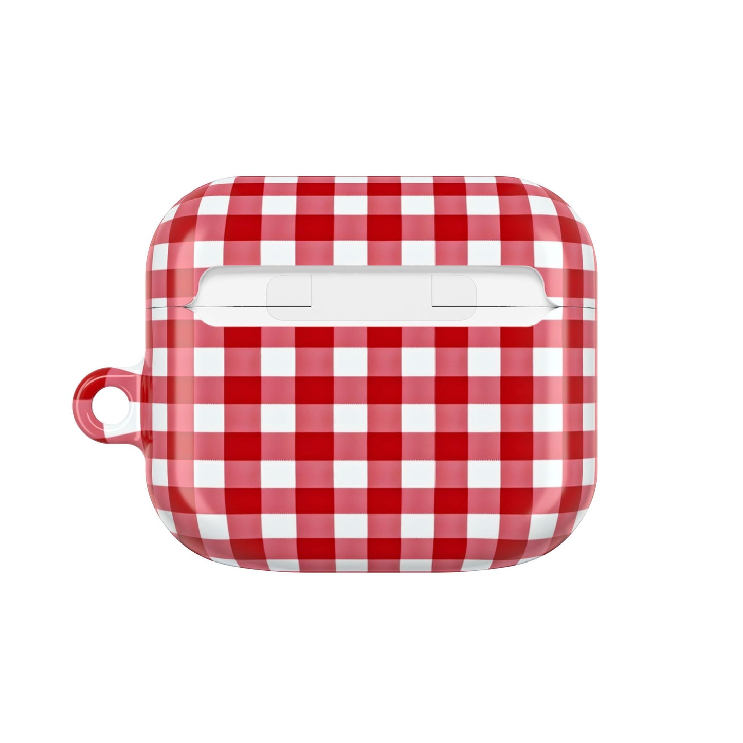 Red Plaid AirPod Case