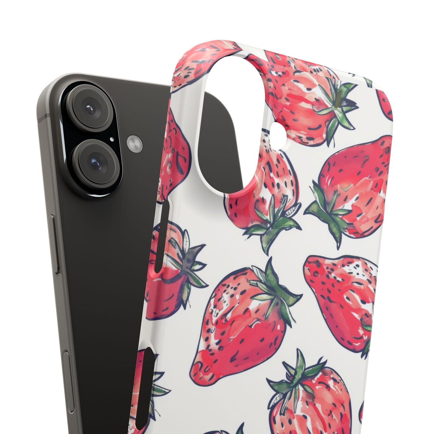 Creamy Berry Phone Snap Case