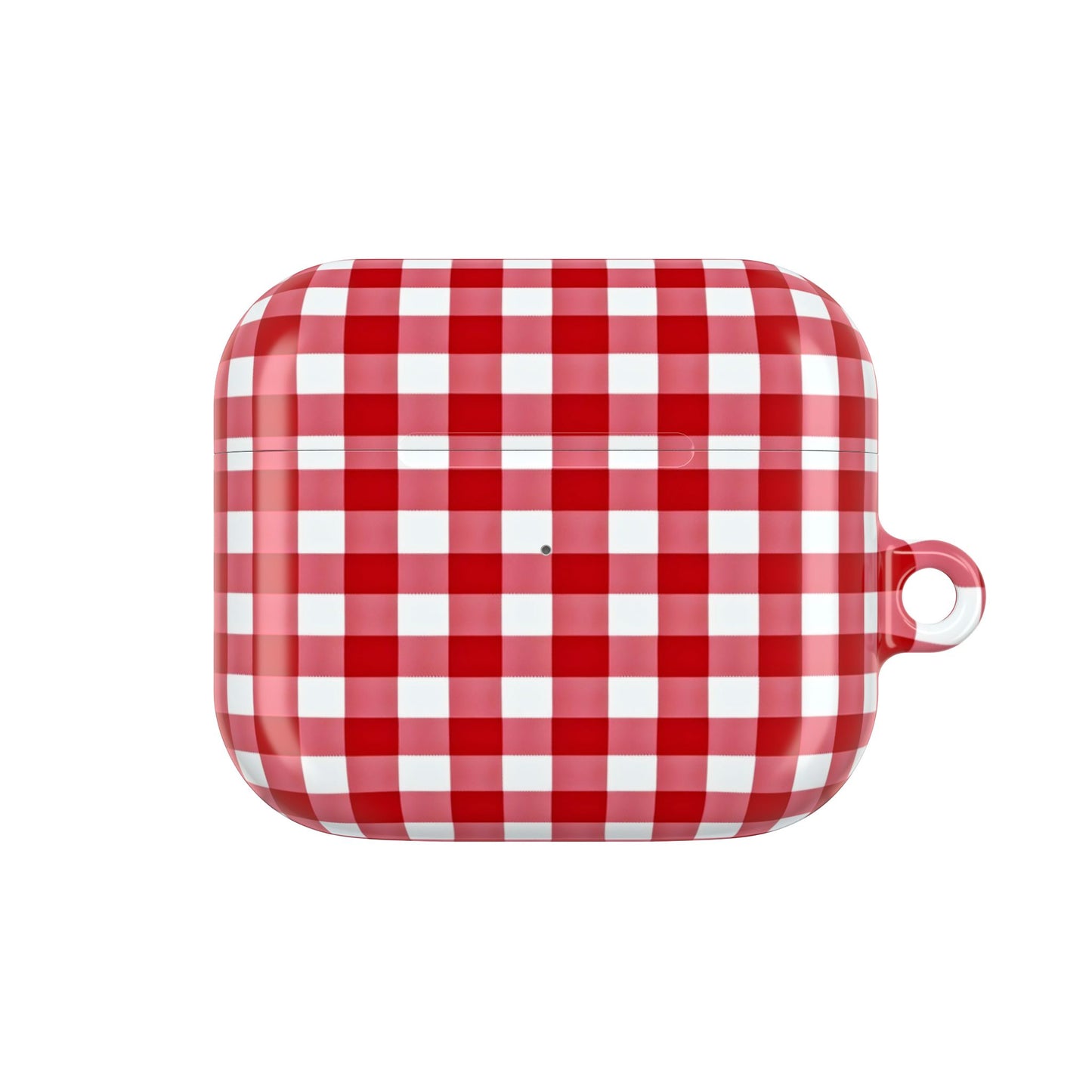 Red Plaid AirPod Case