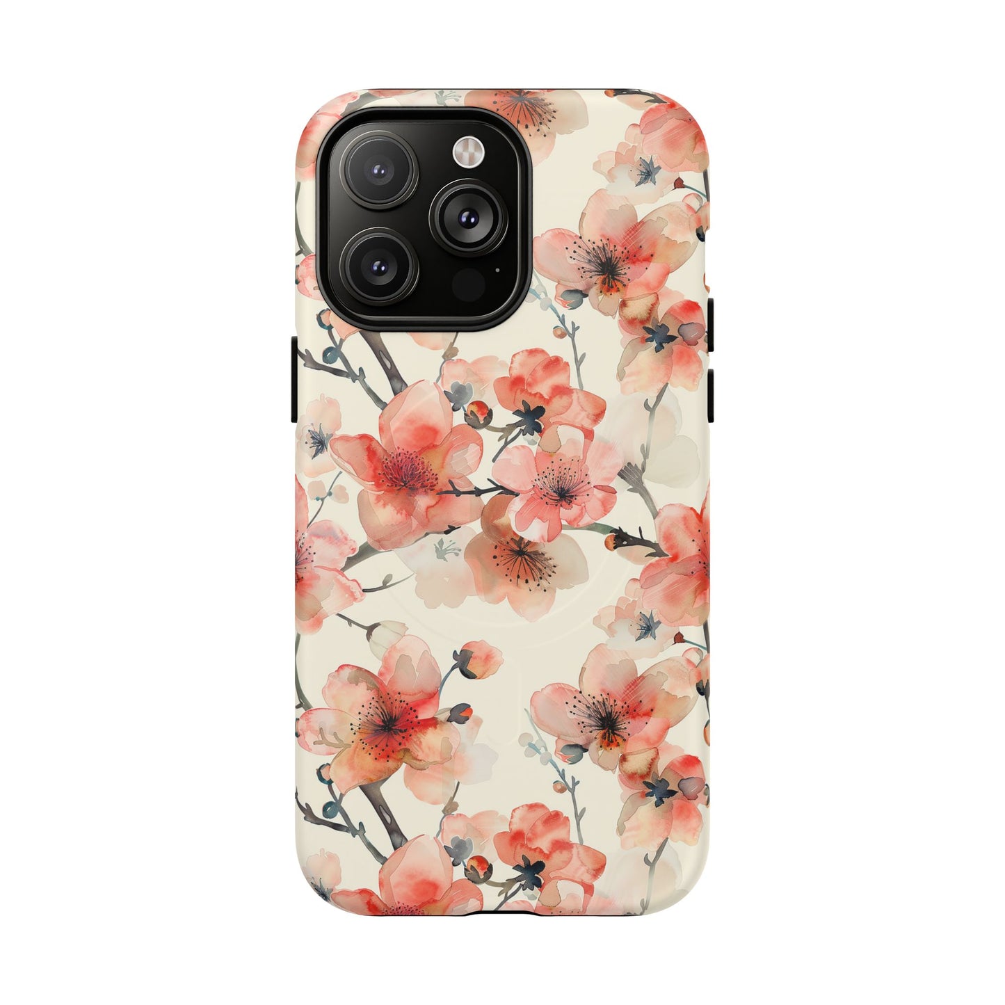 Cherry Veil Tough Magnetic Phone Case