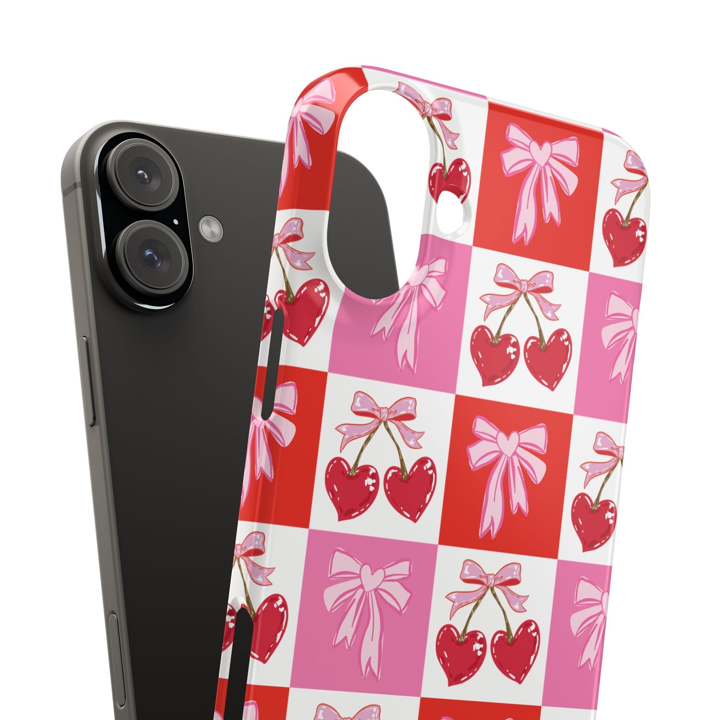 Sweet Pink Coquette Snap Case