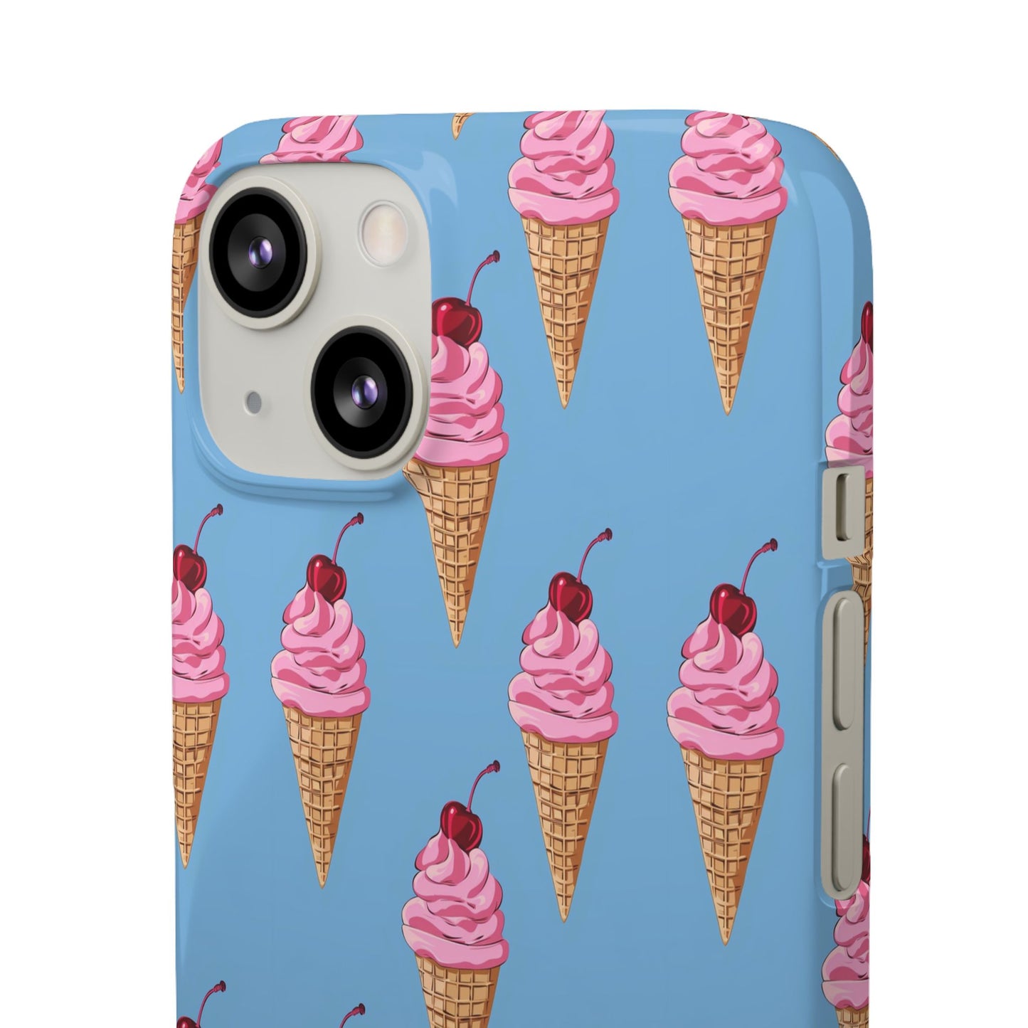 Cherry Swirl Phone Snap Case