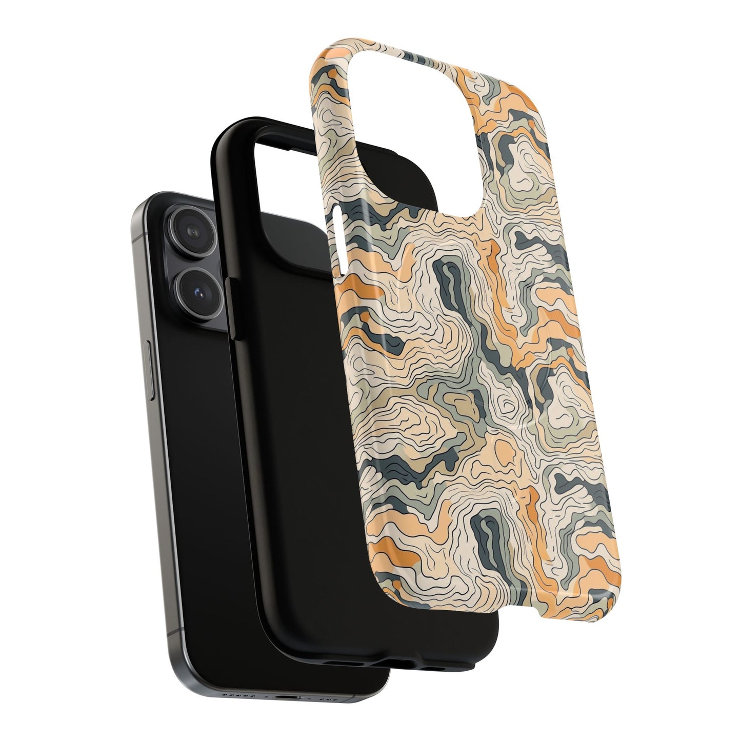 Earthy Abstract Tough Magnetic Phone Case