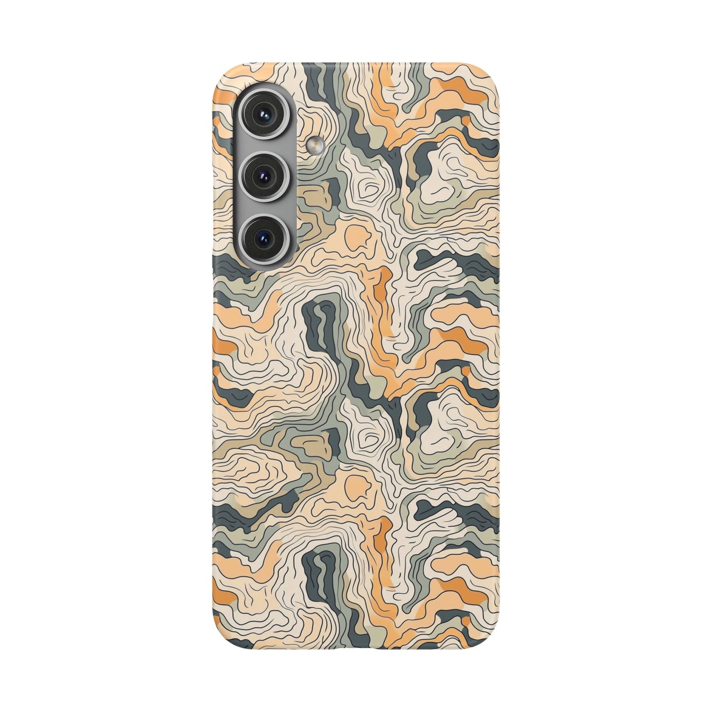 Earthy Abstract Snap Case