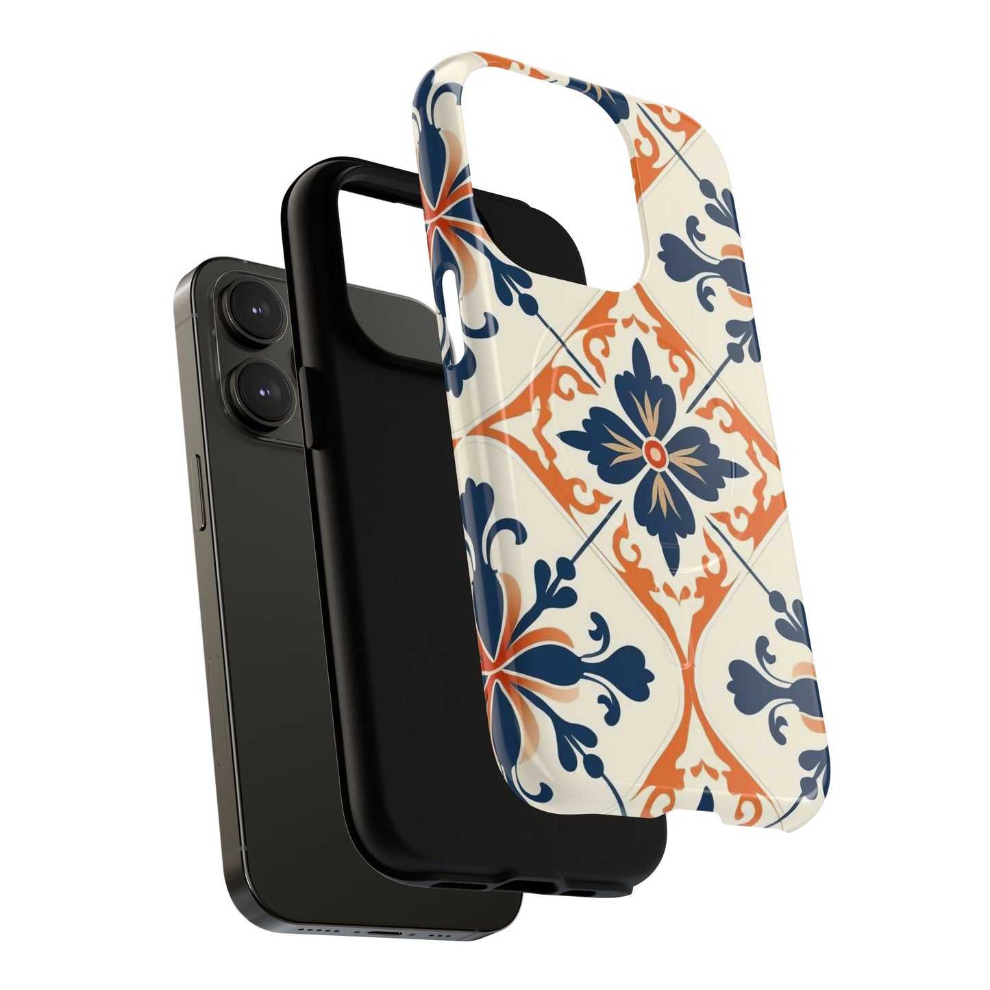Tile Design Phone Tough Magnetic Case