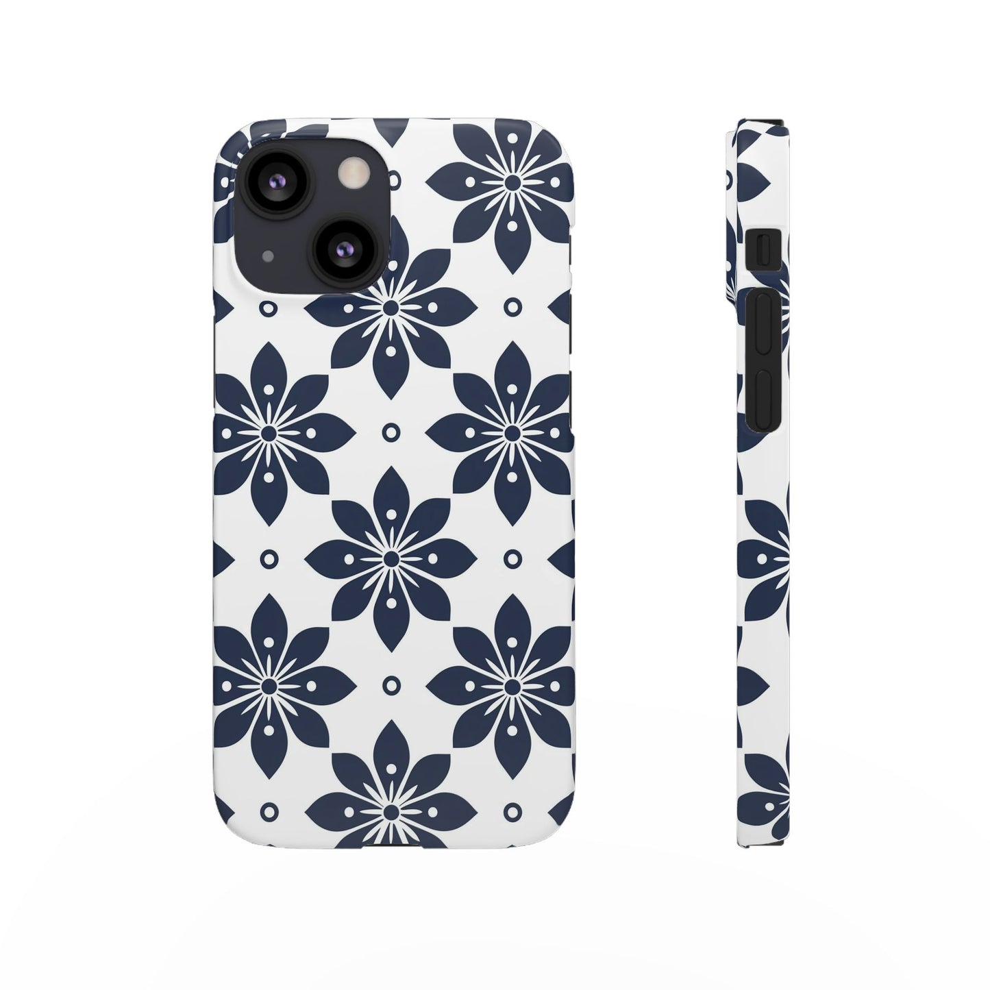 Azure Lattice Snap Case