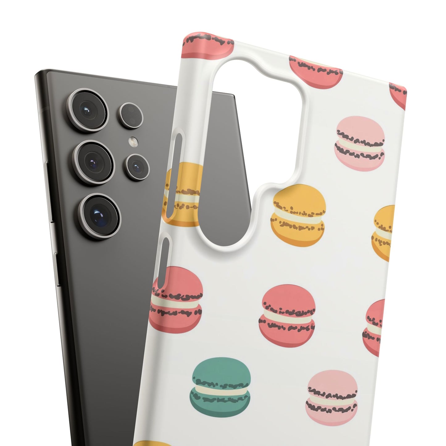 Sweet Macaron Phone Snap Case