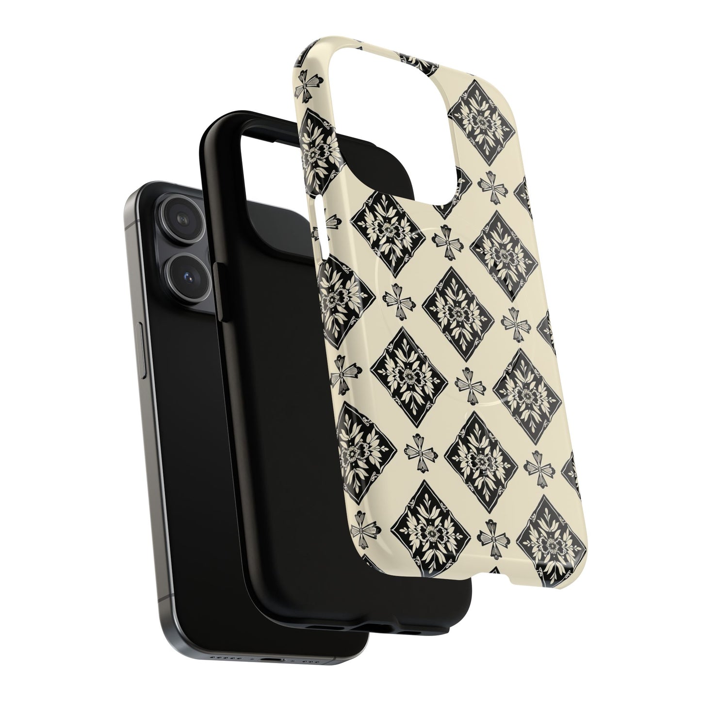 Flora Noir Tough Magnetic Case