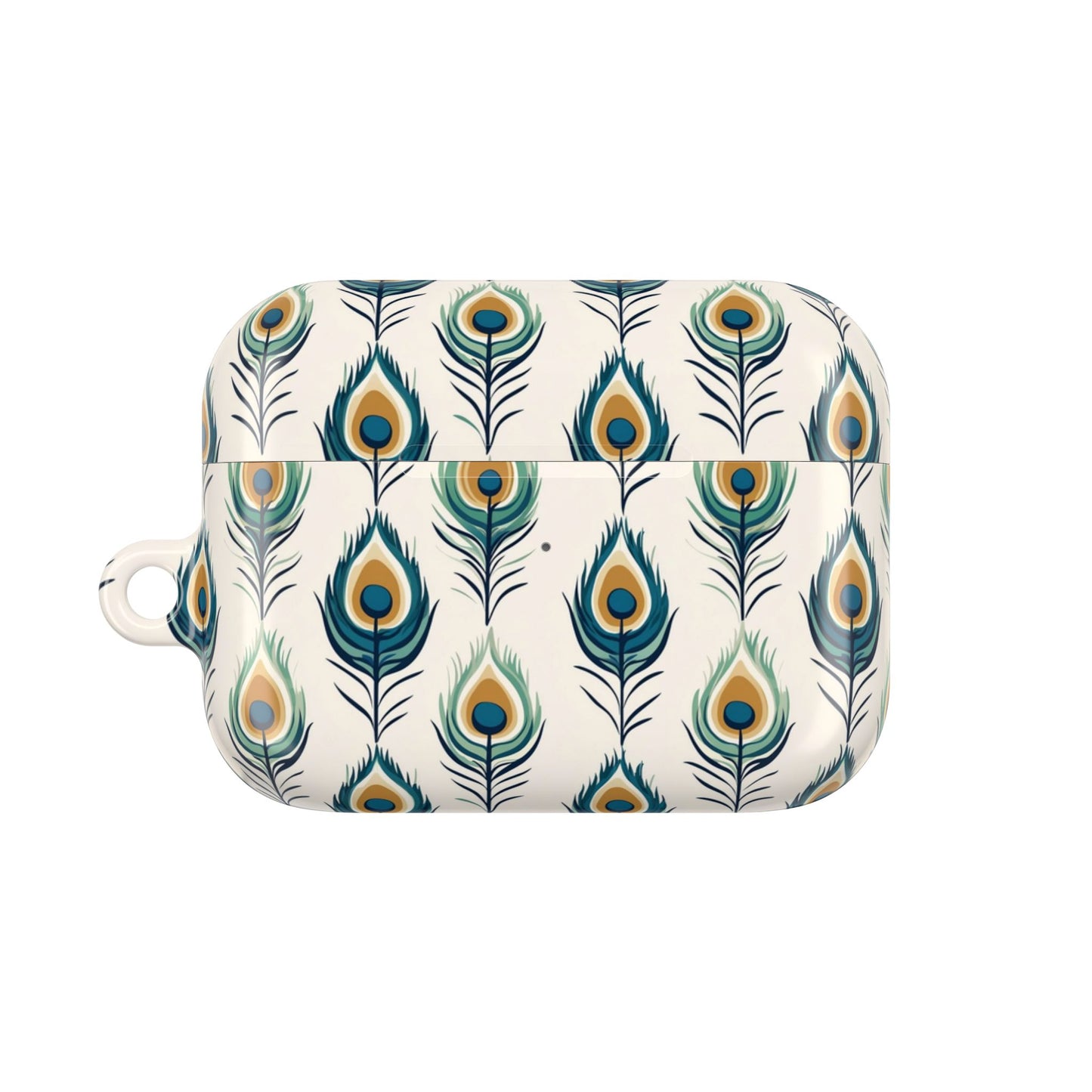 Strutting Peacock Feather AirPod Case