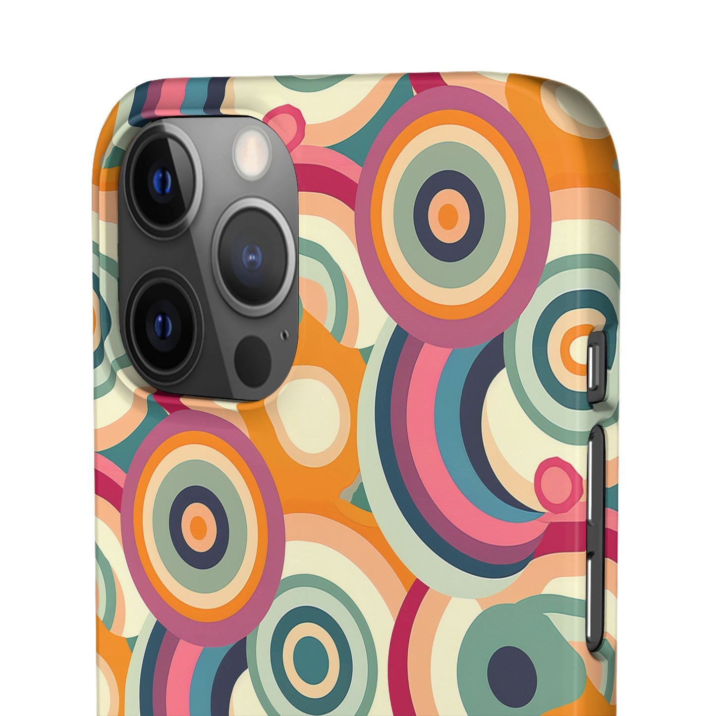 Retro Ripple Snap Case