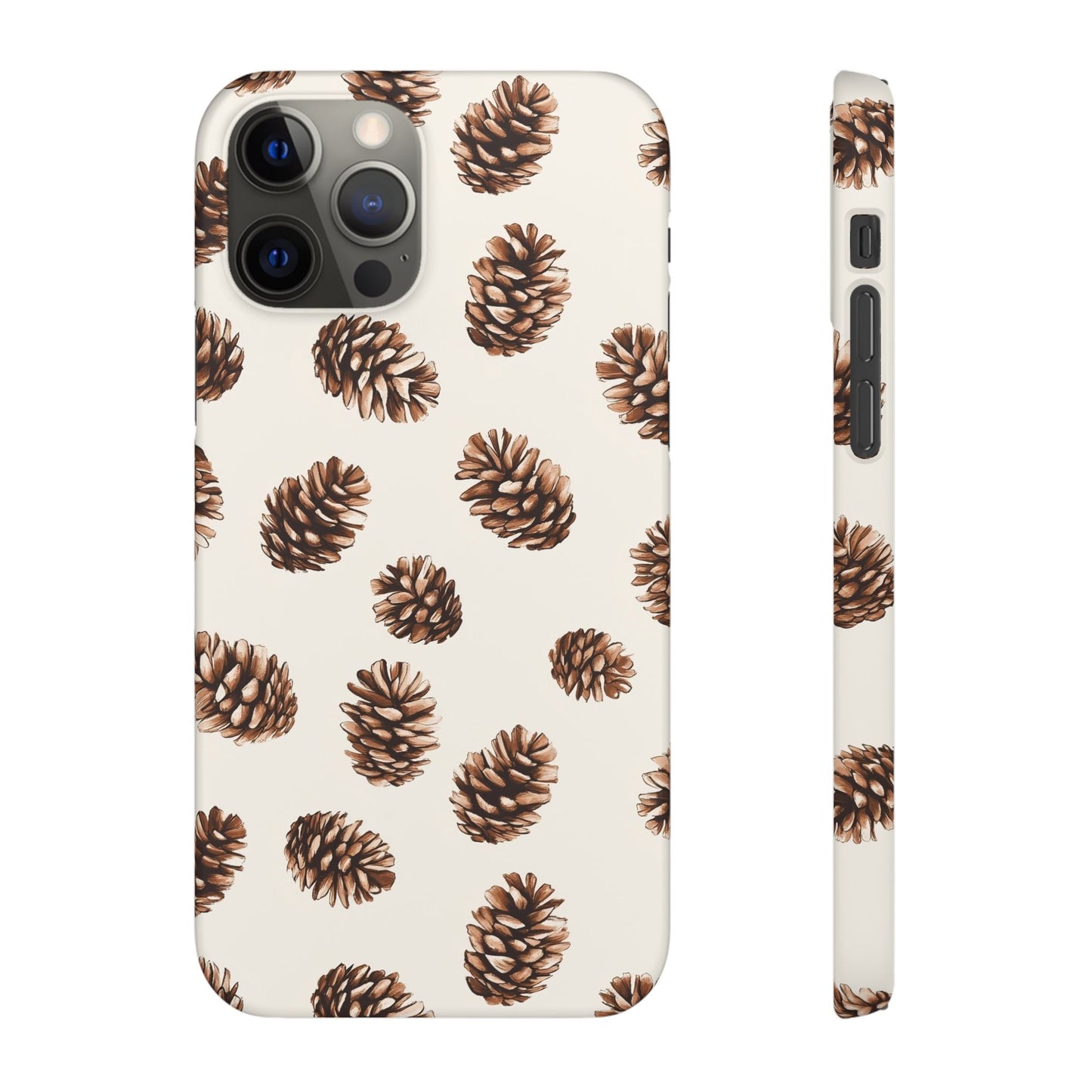 Woodland- Pine Cone Snap Phone Case