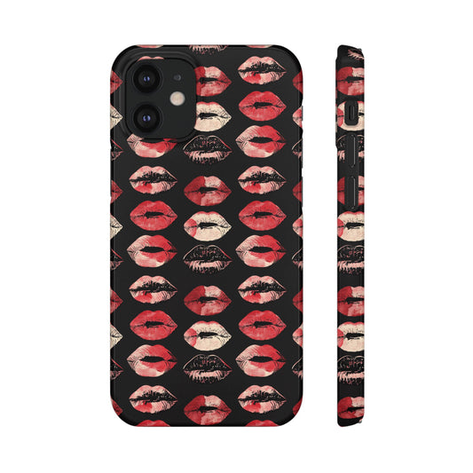 Midnight Pout Snap Phone Case