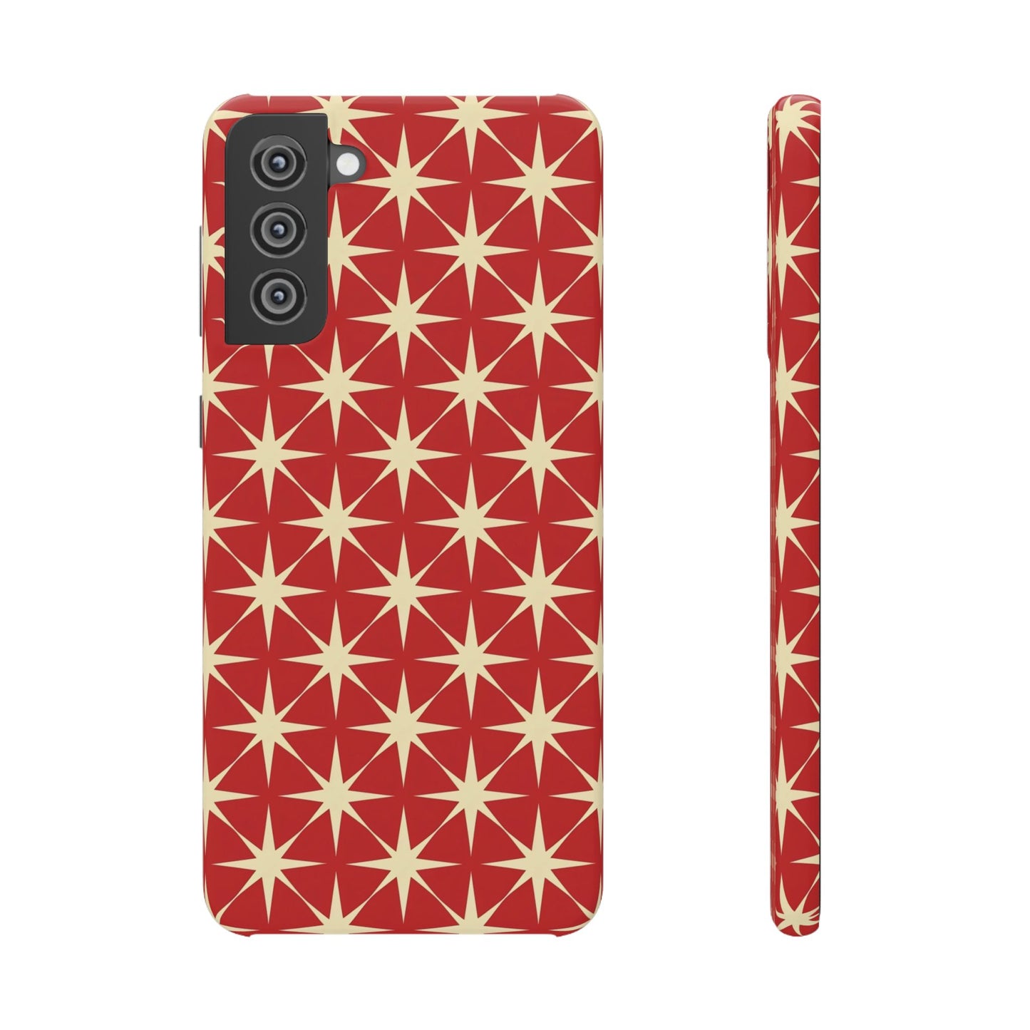 Crimson Star Phone Snap Case