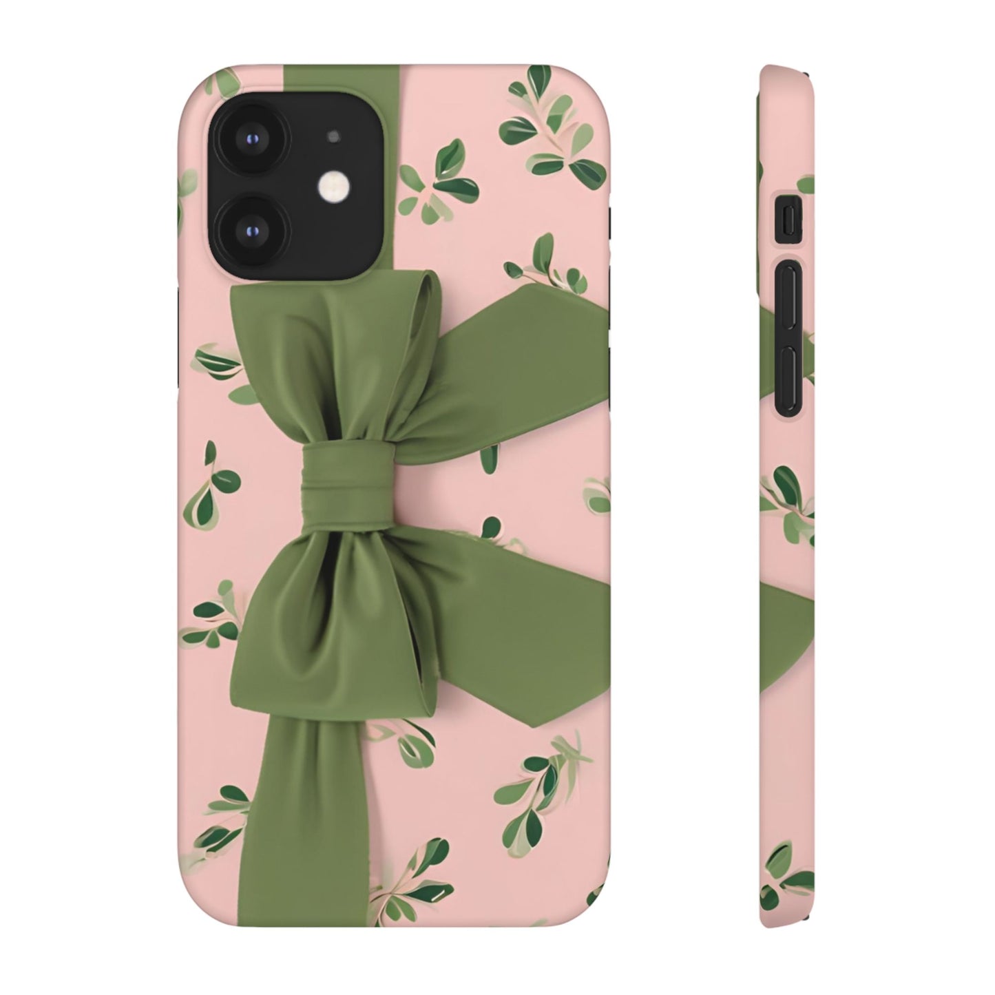 Blushing Bow Snap Case
