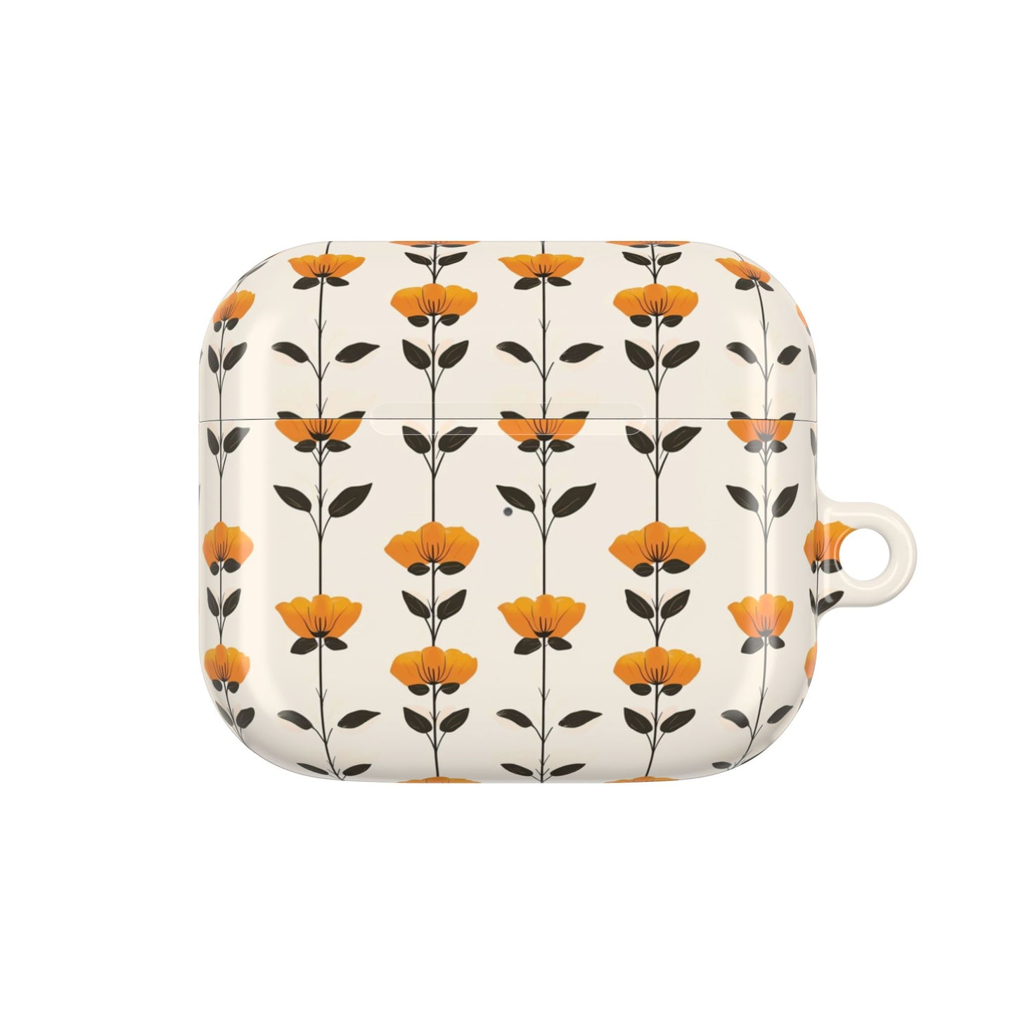 Golden Flowers AirPod Case