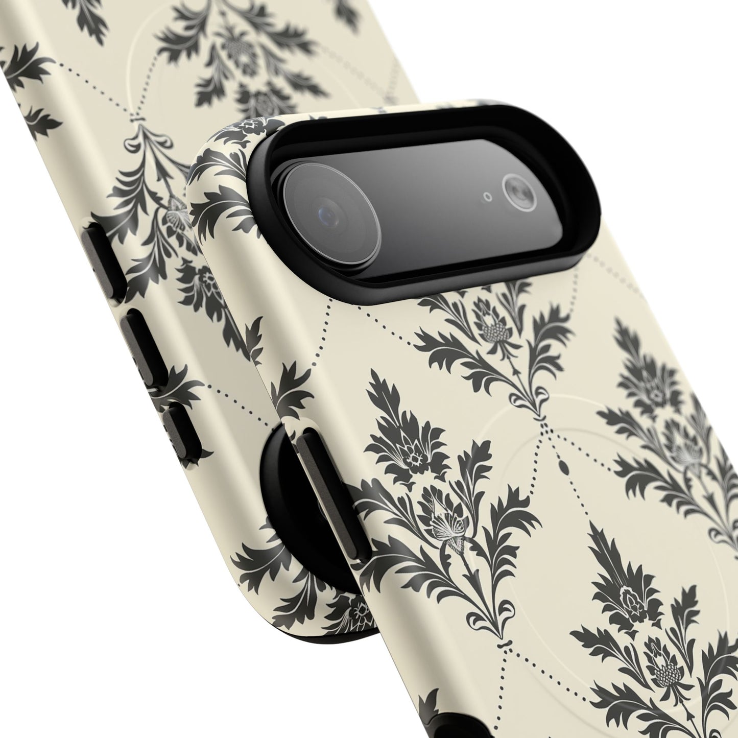 Midnight Damask Tough Magnetic Case