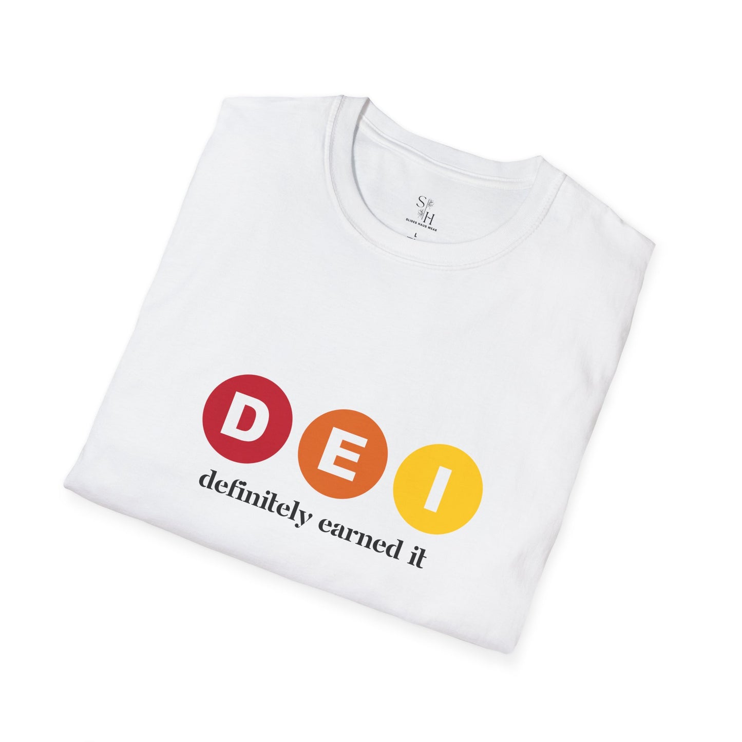 Unisex Softstyle DEI Statement T-Shirt