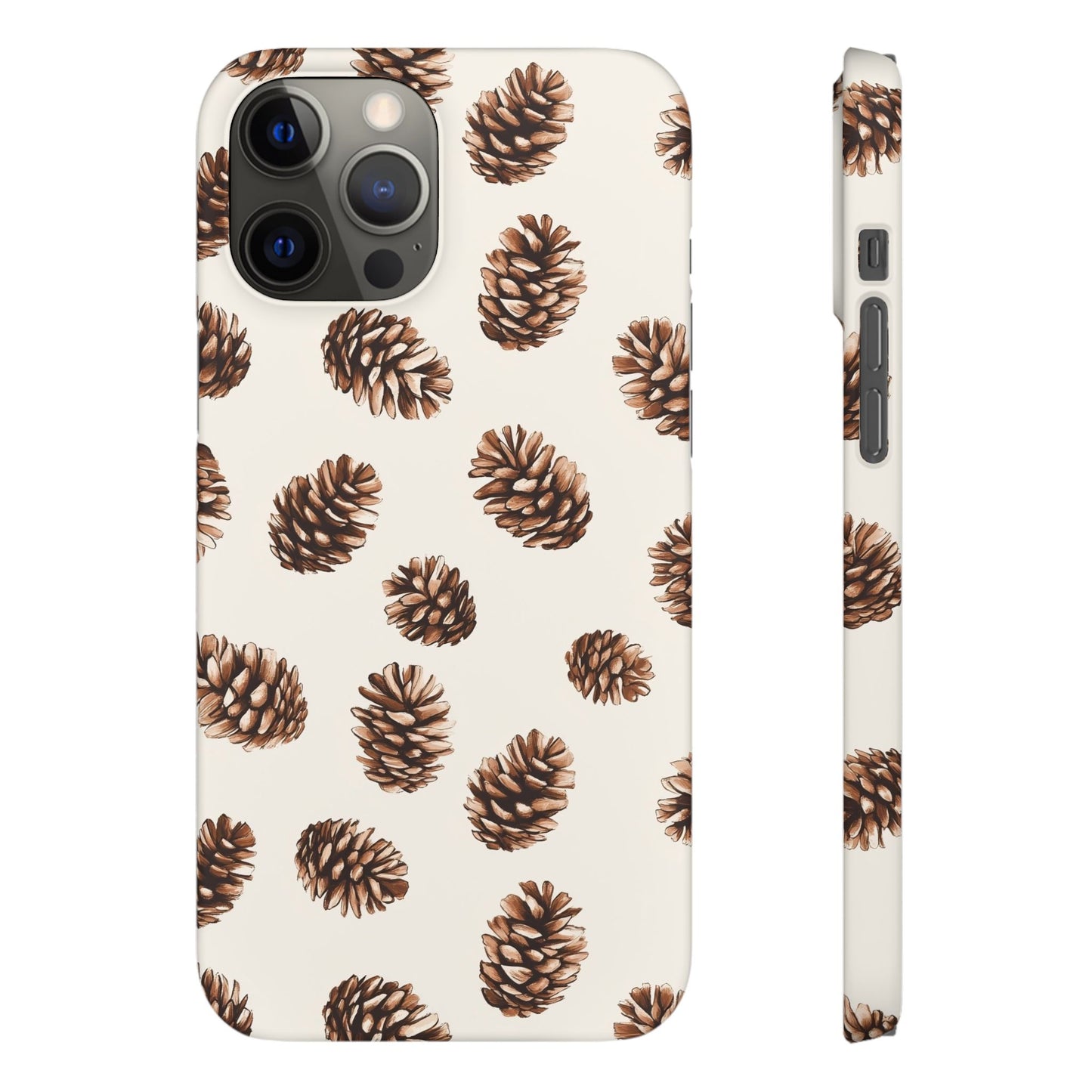 Woodland- Pine Cone Snap Phone Case