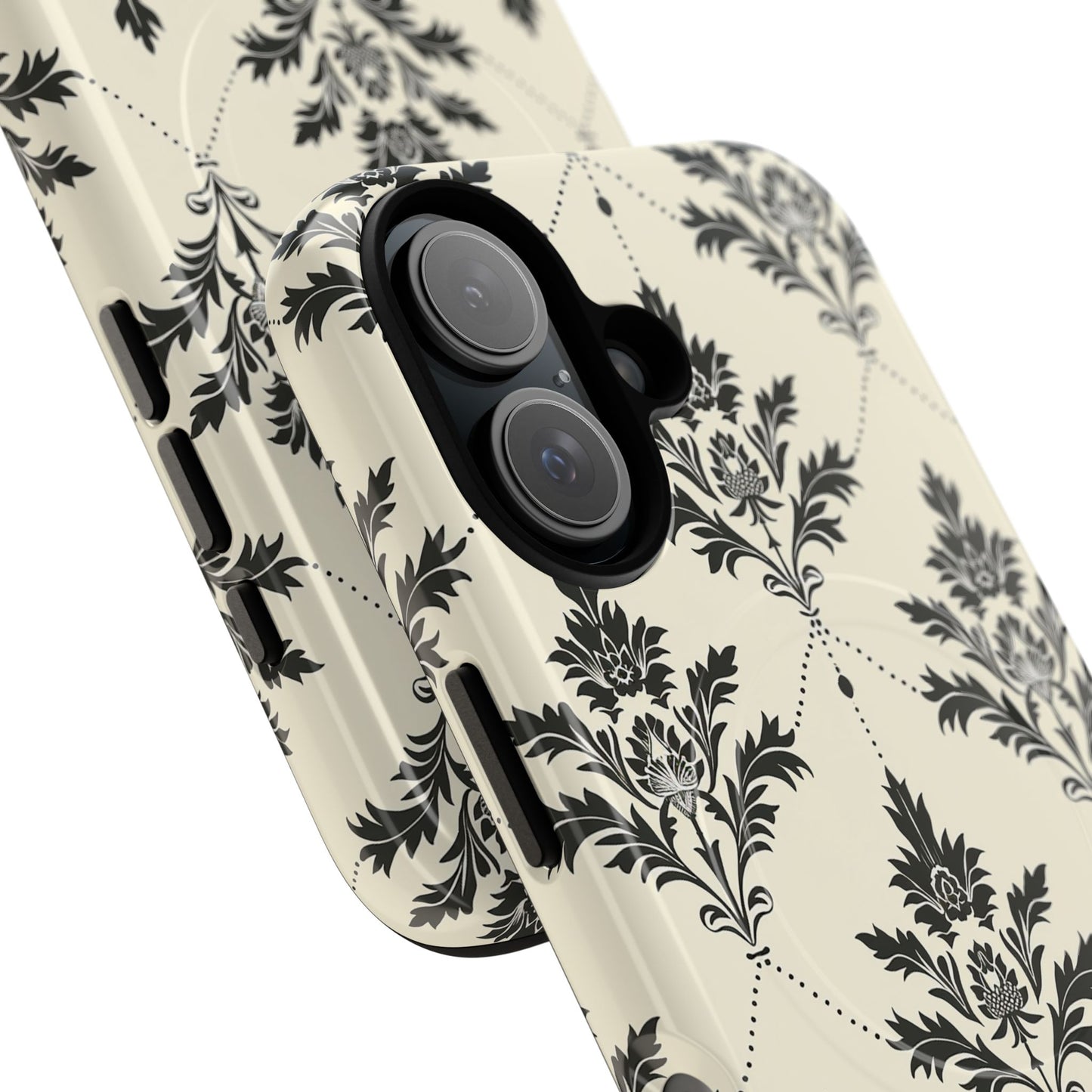 Midnight Damask Tough Magnetic Case