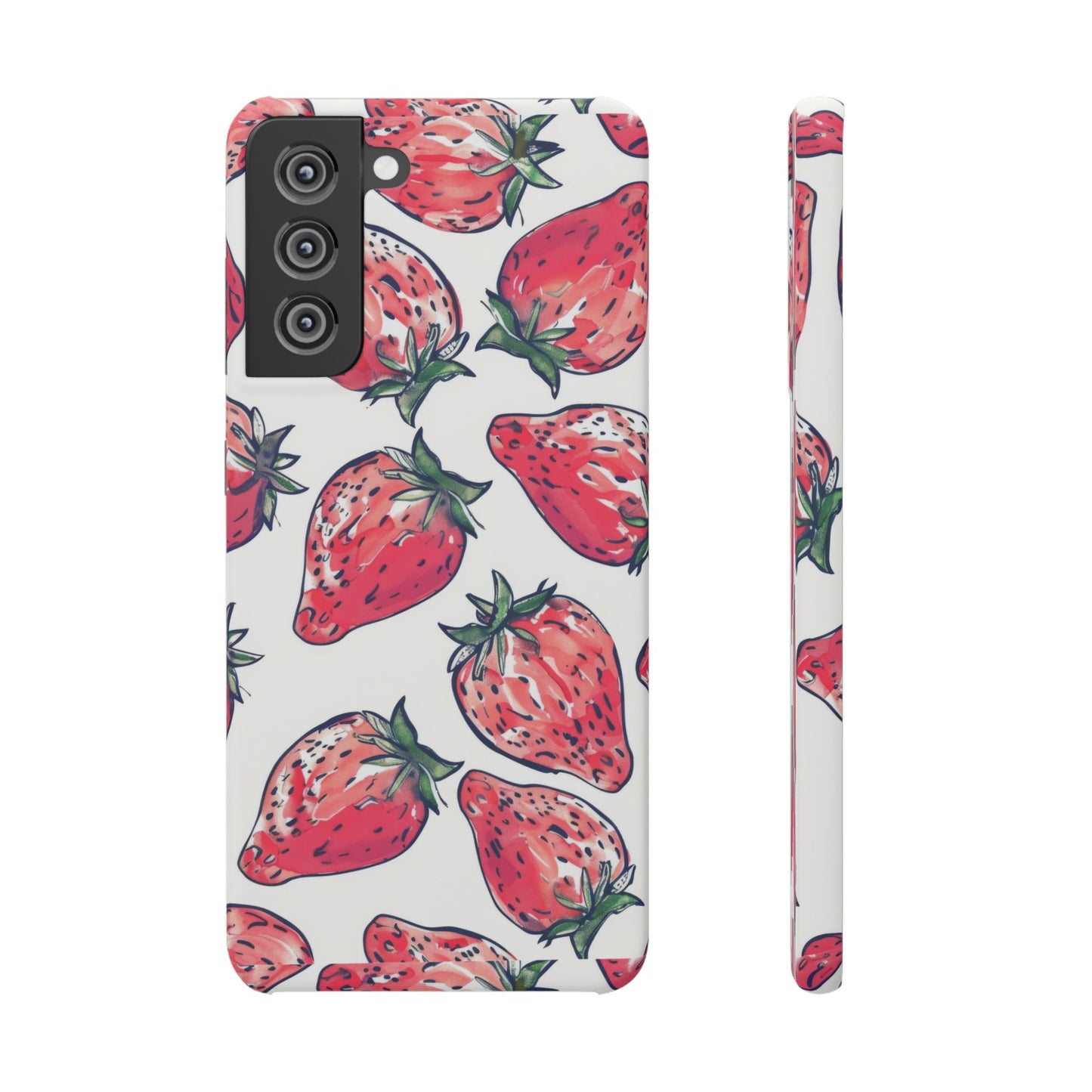 Creamy Berry Phone Snap Case