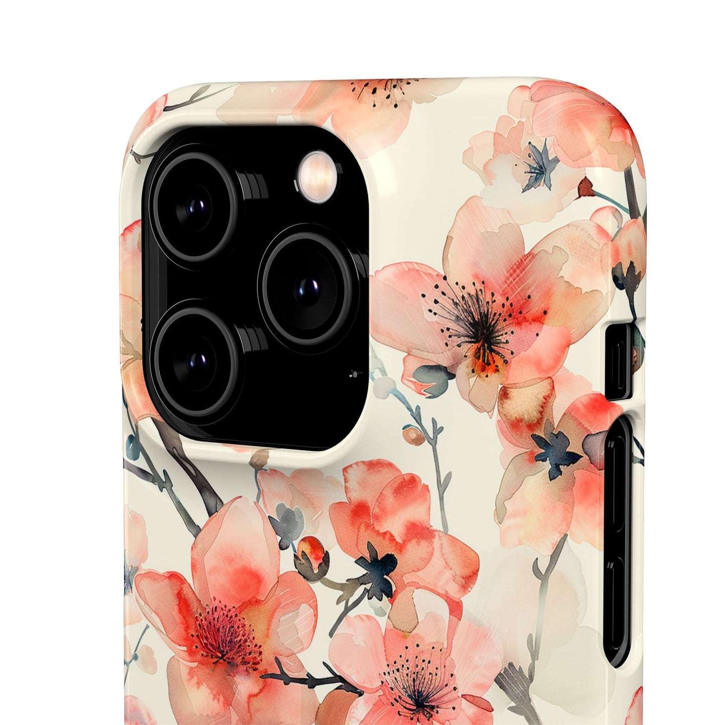 Cherry Veil Phone Snap Case
