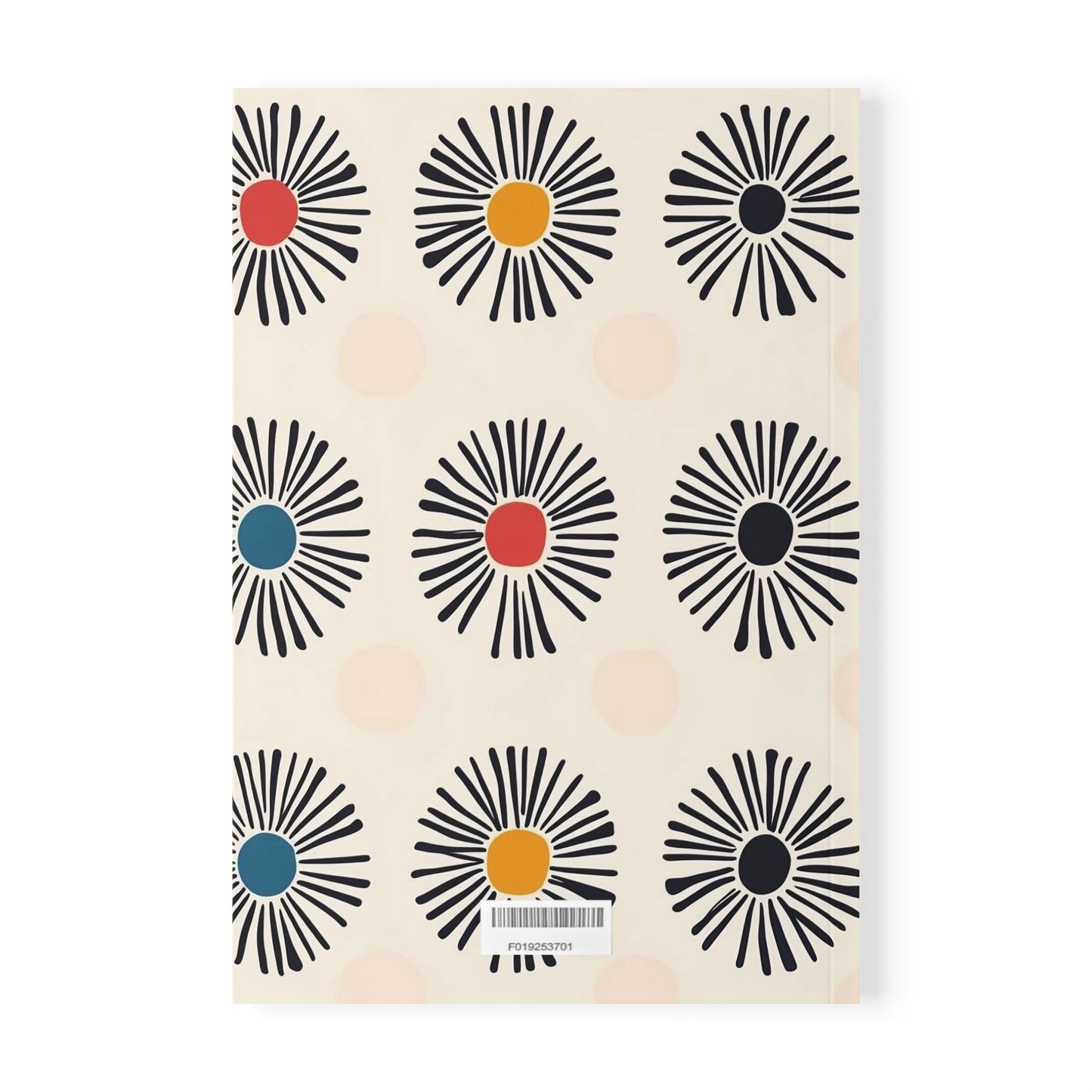 Burstwise - Colorful Floral A5 Softcover Notebook