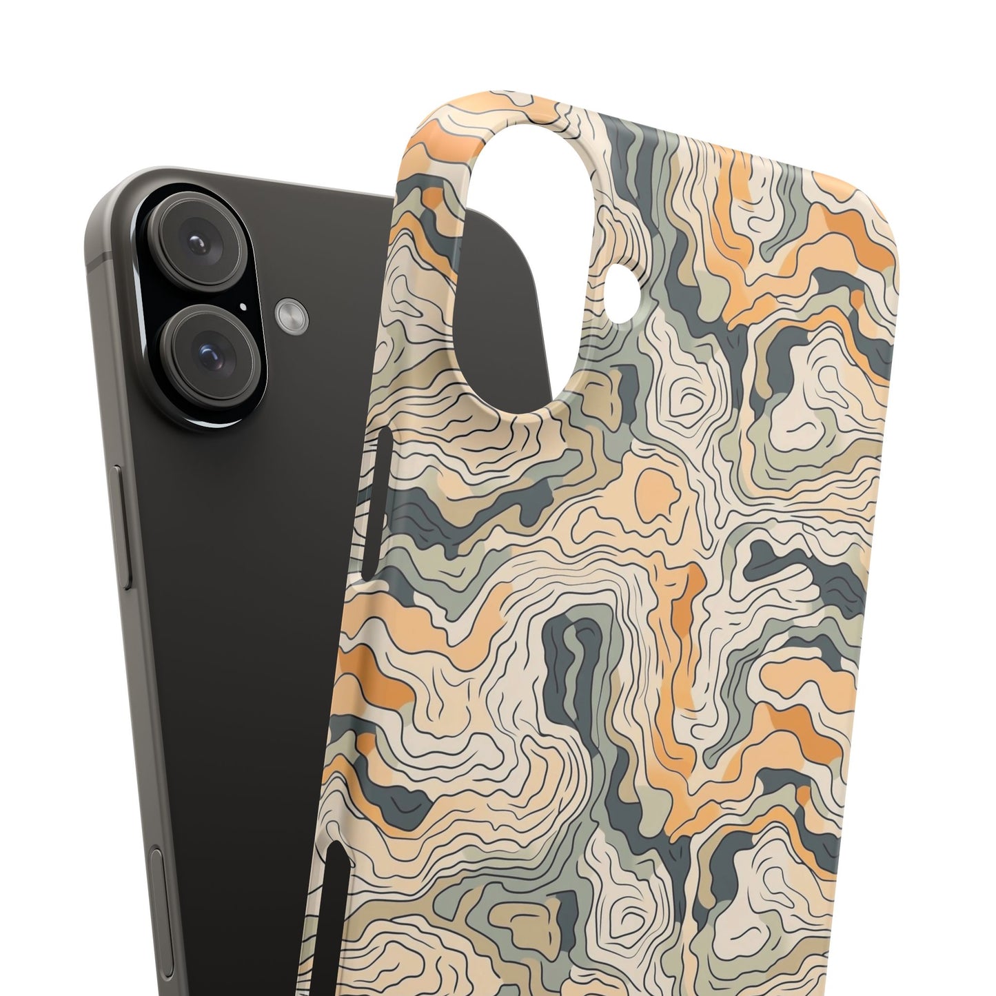Earthy Abstract Snap Case