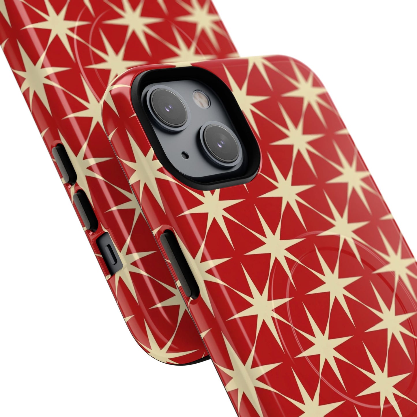 Crimson Star Tough Magnetic Phone Case