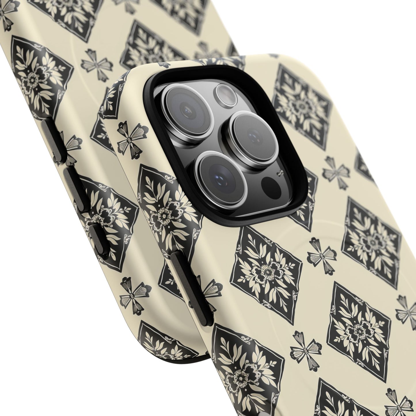 Flora Noir Tough Magnetic Case