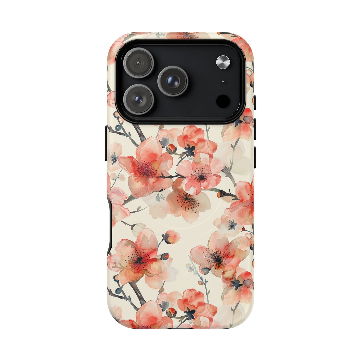 Cherry Veil Tough Magnetic Phone Case