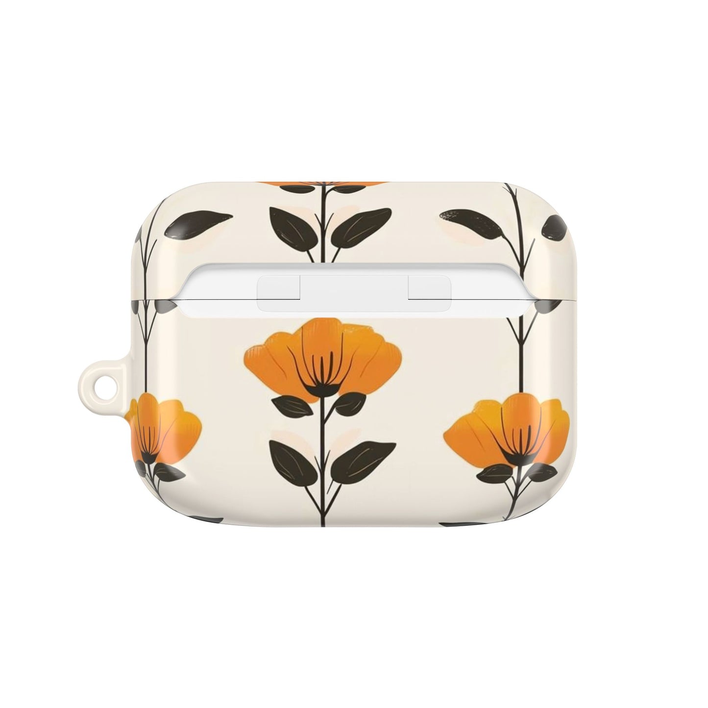 Golden Flowers AirPod Case