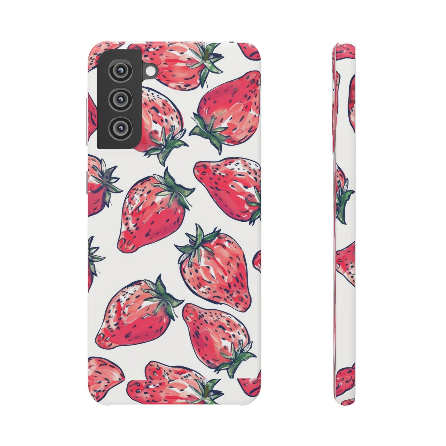Creamy Berry Phone Snap Case