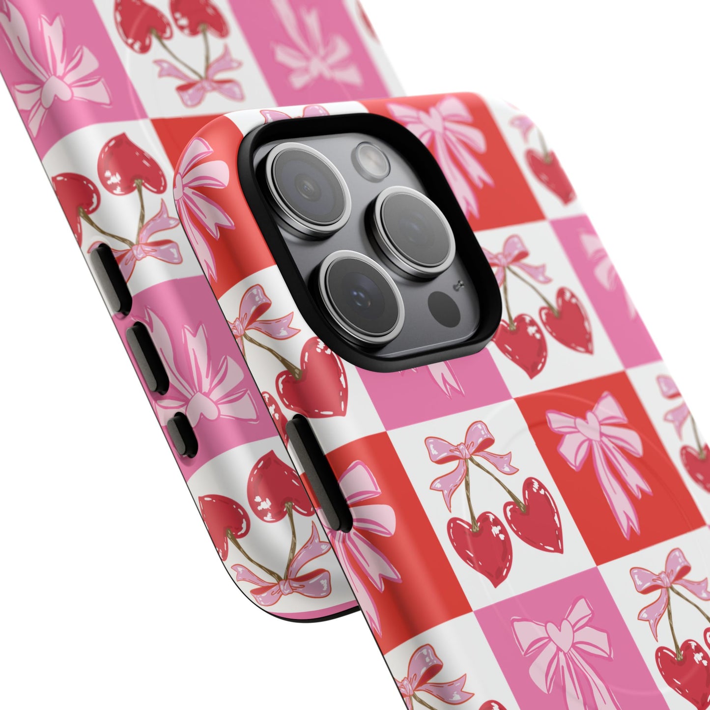 Sweet Pink Coquette Tough Magnetic Phone Case