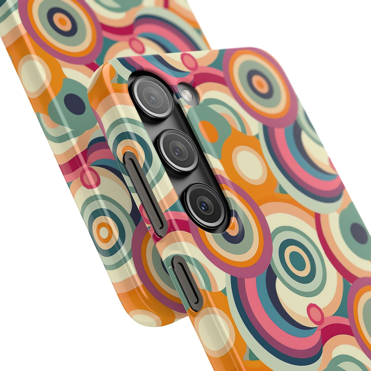 Retro Ripple Snap Case