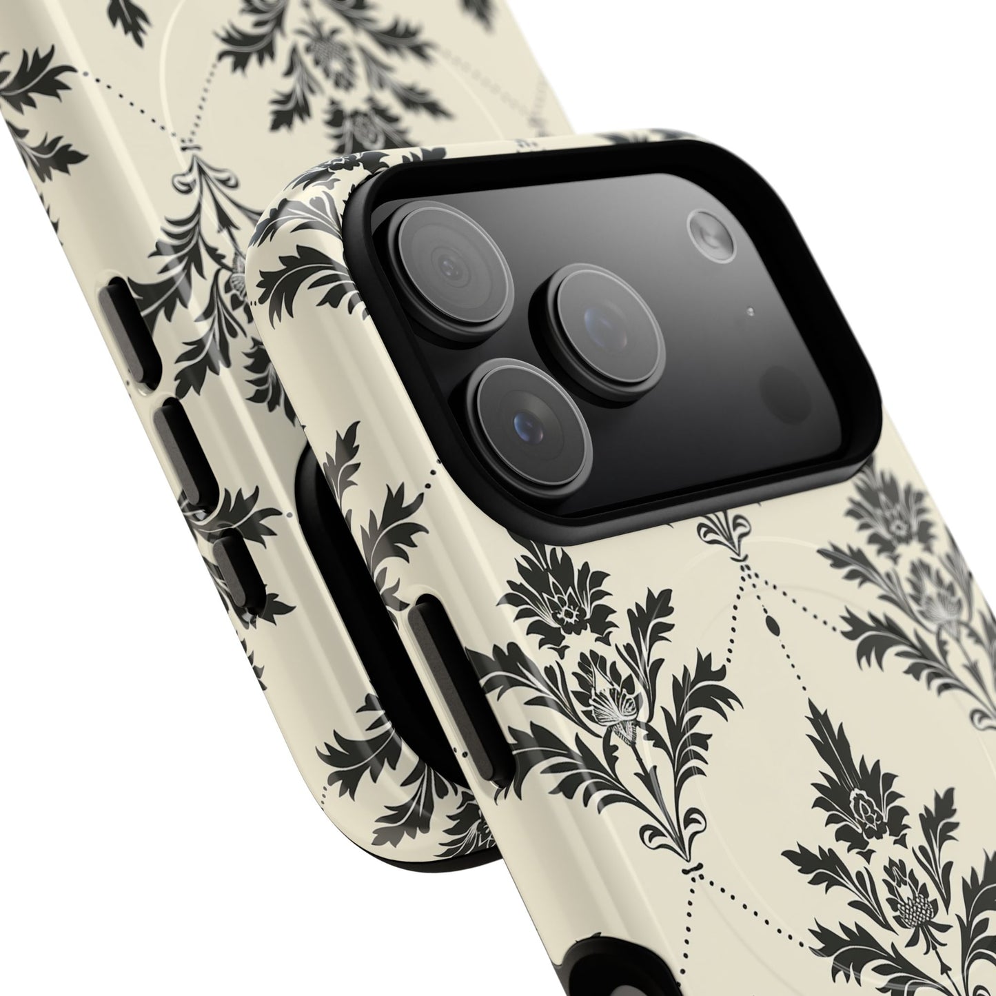 Midnight Damask Tough Magnetic Case