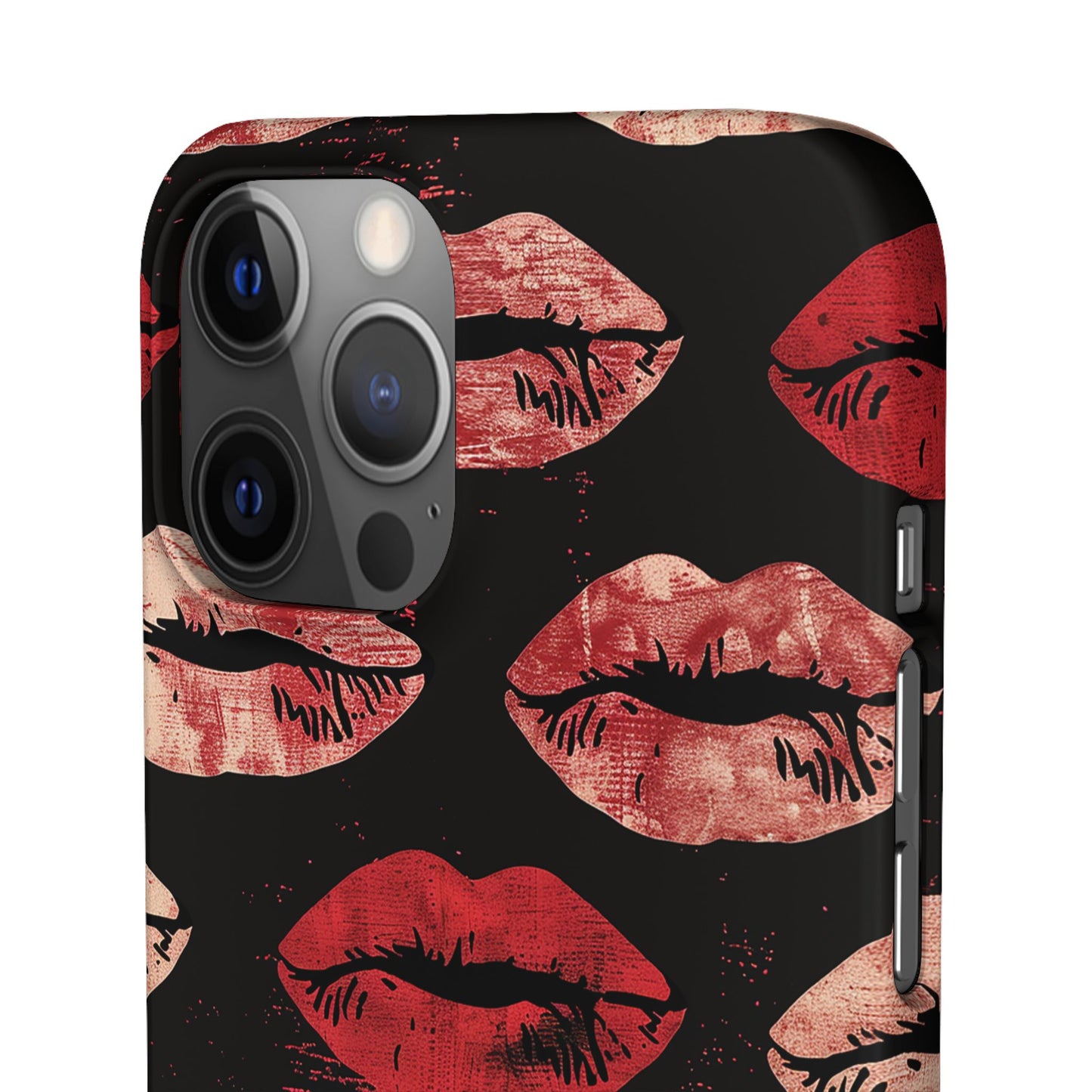 Midnight Pout Snap Phone Case