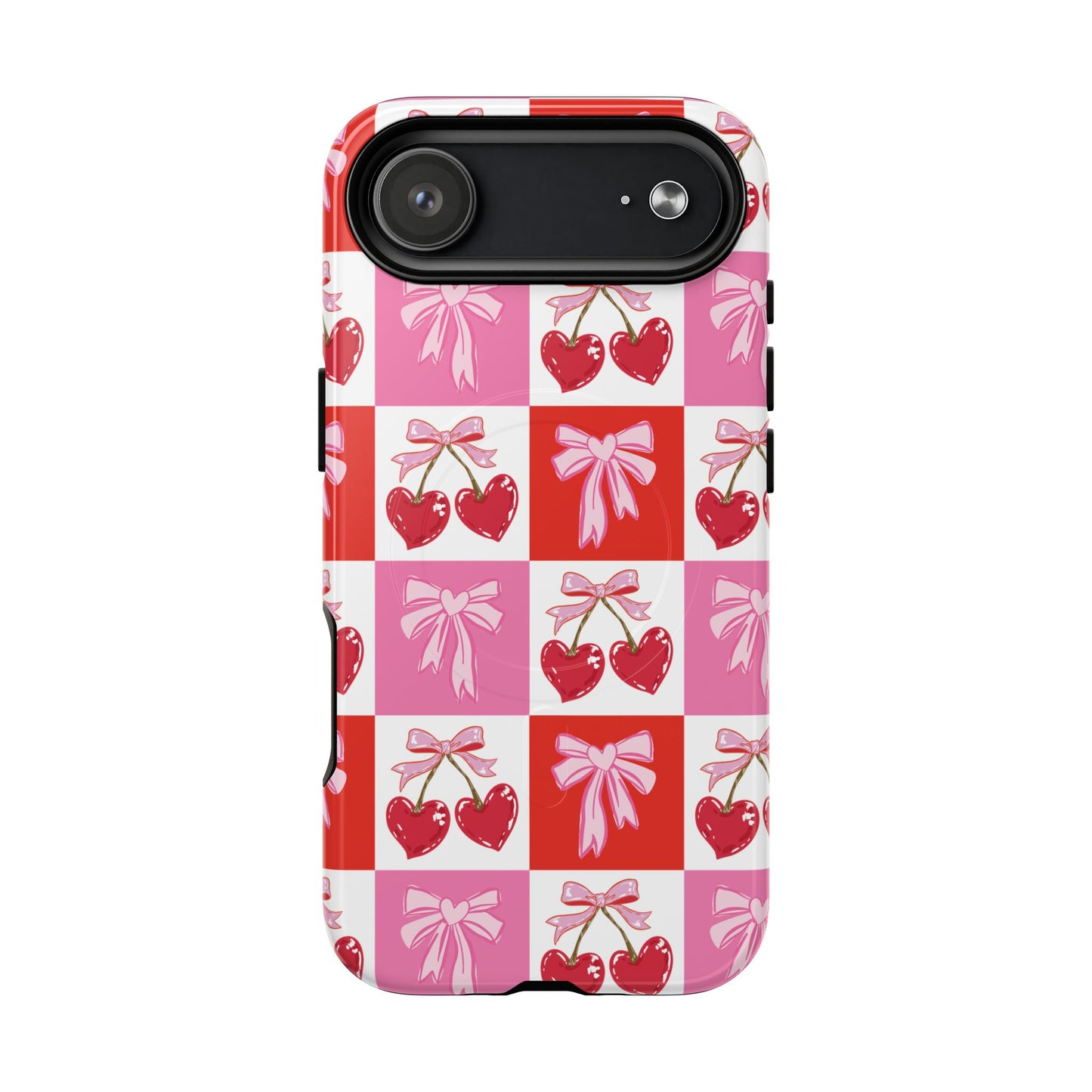 Sweet Pink Coquette Tough Magnetic Phone Case