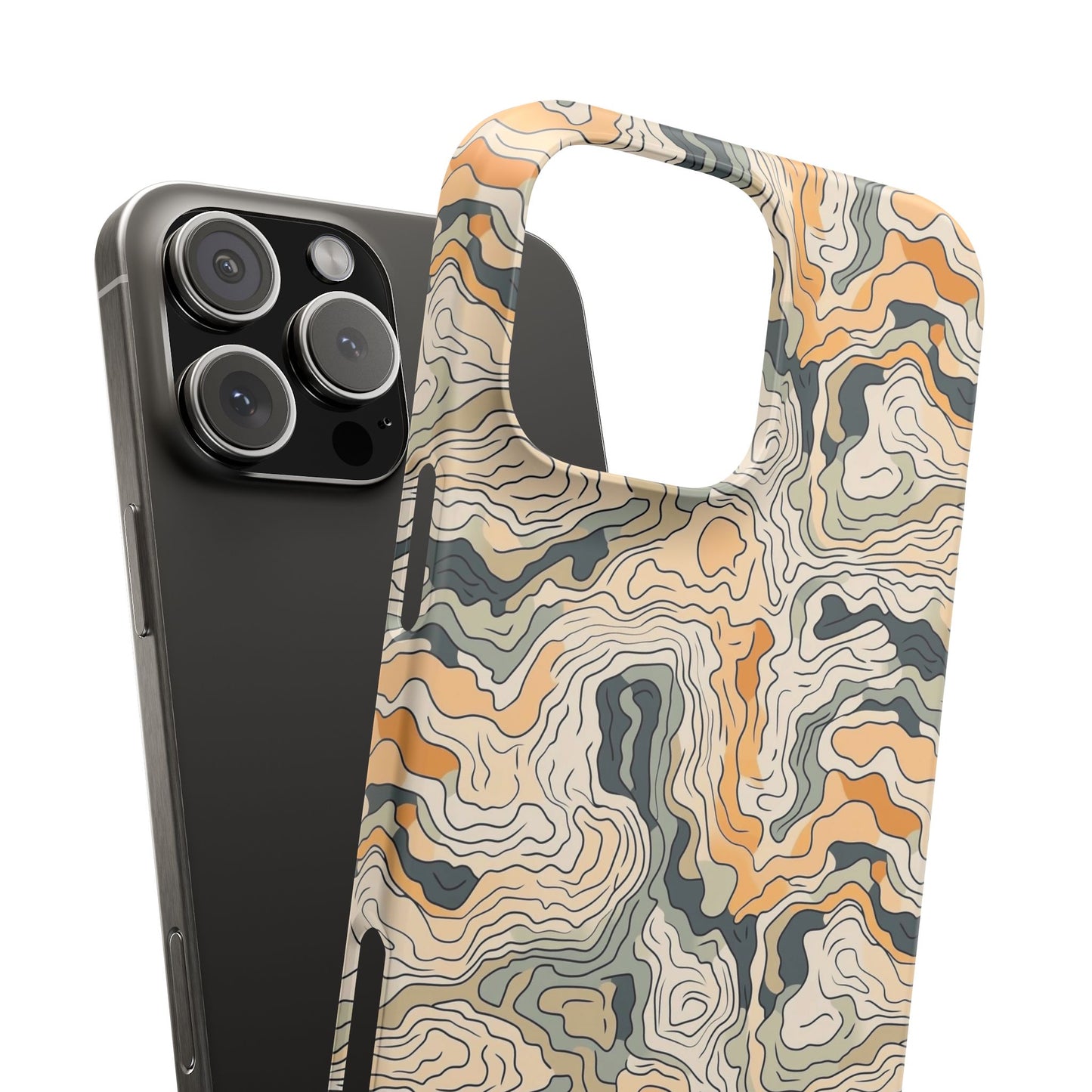 Earthy Abstract Snap Case