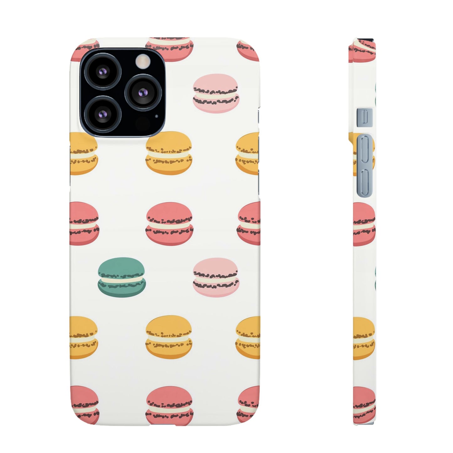 Sweet Macaron Phone Snap Case