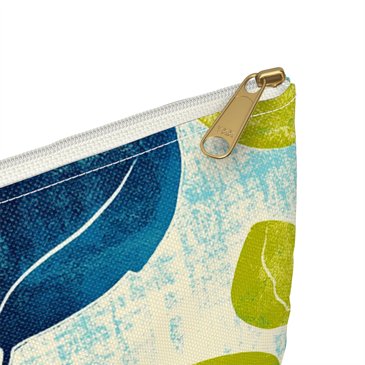 Retro Leaves Accessory Pouch
